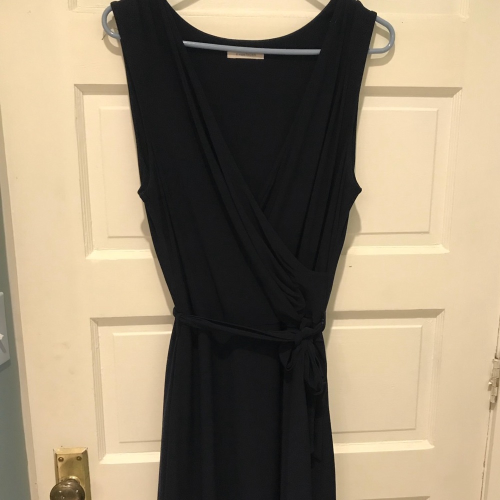 Navy Hawthorne wrap dress